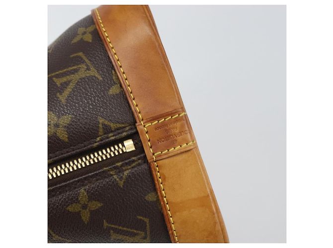 Borsa Alma Louis Vuitton in tela Monogram PM Marrone - vista 7