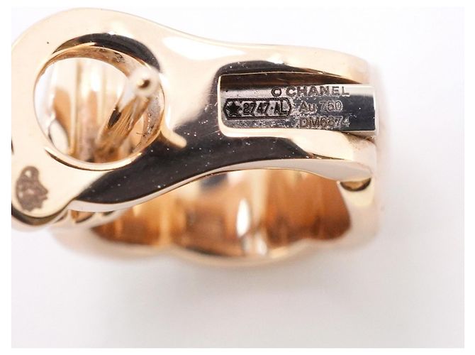 Orecchini Chanel Coco Crush in oro rosa e diamanti - vista 5