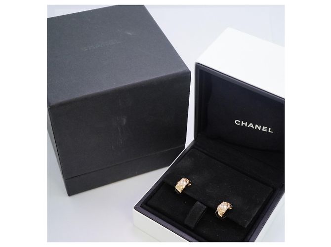 Orecchini Chanel Coco Crush in oro rosa e diamanti - vista 7
