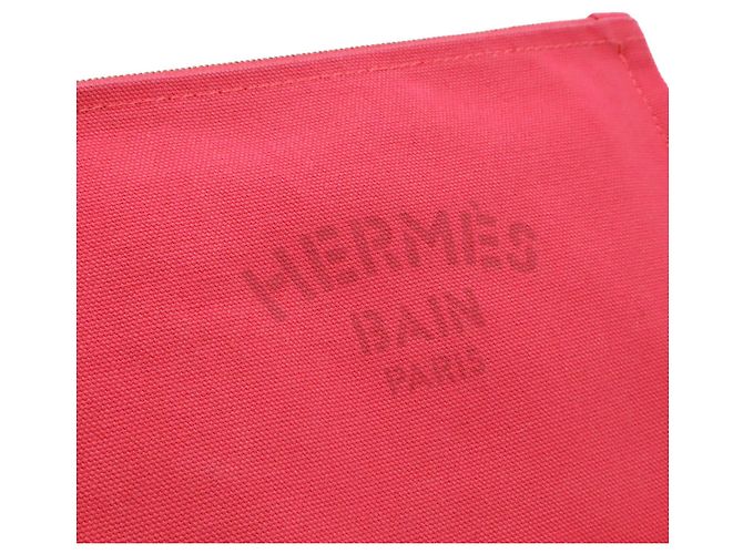 Pochette Piatta Yachting PM Hermès Rosa - vista 8