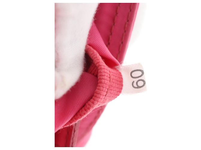 Prada Tessuto Small Messenger-Tasche mit Fronttasche Pink - Ansicht 7