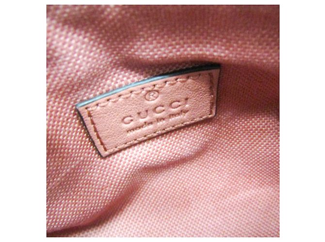 Borsa in pelle Gucci Blondie 760170 Rosa - vista 12