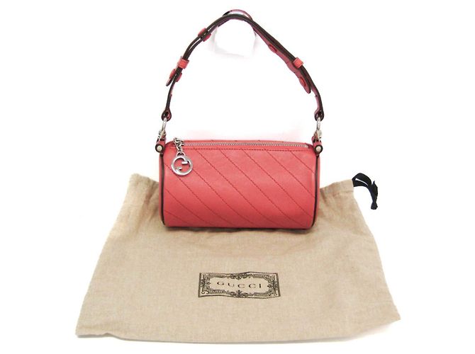 Borsa in pelle Gucci Blondie 760170 Rosa - vista 2