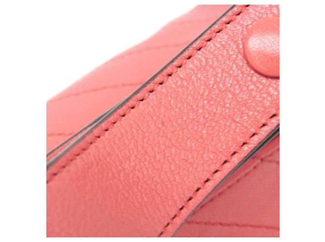 Borsa in pelle Gucci Blondie 760170 Rosa - vista 8