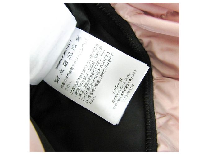 Moncler XANDER Tote Piccolo Nero Rosa - vista 11