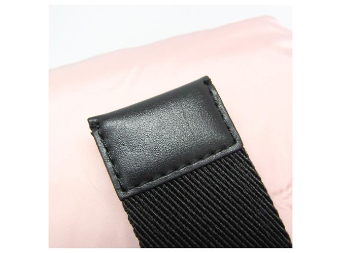 Moncler XANDER Tote Piccolo Nero Rosa - vista 9