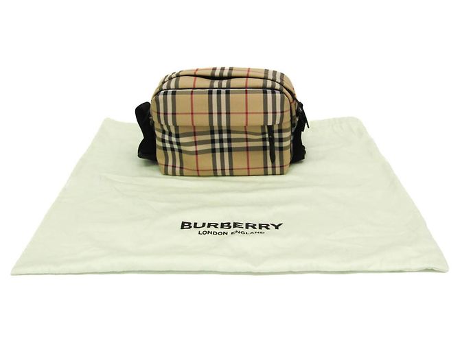 Borsa a Spalla in Nylon Burberry PADDY 80841111 Beige - vista 2