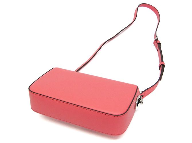 Borsa a spalla in pelle per donna Gucci Double G 739722 in rosa - vista 3