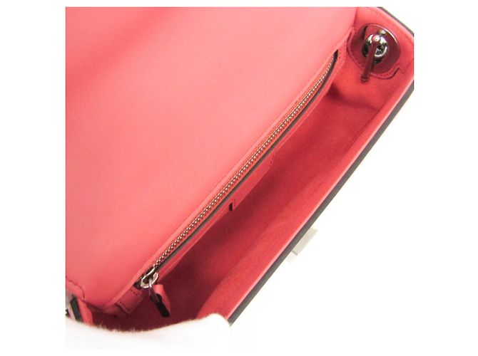 Borsa a spalla in pelle per donna Gucci Double G 739722 in rosa - vista 4
