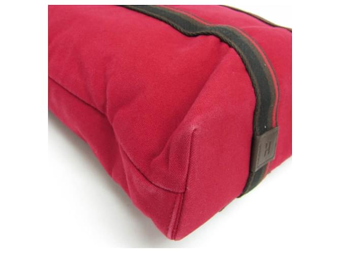 Hermès Troca Vertical MM Handtasche Rot - Ansicht 4