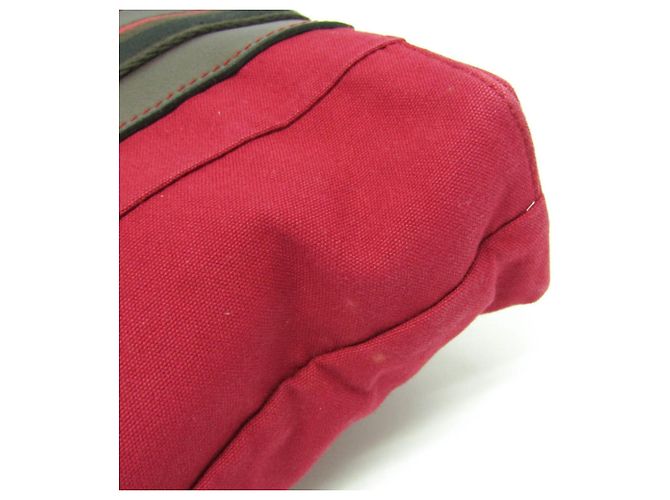 Hermès Troca Vertical MM Handtasche Rot - Ansicht 5