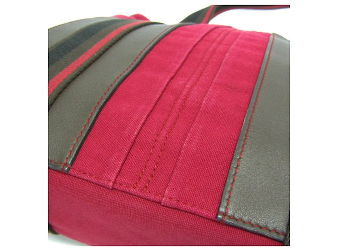 Hermès Troca Vertical MM Handtasche Rot - Ansicht 6