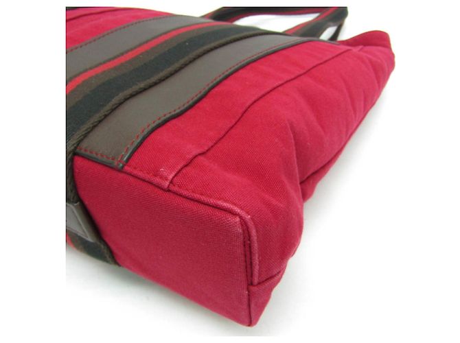 Hermès Troca Vertical MM Handtasche Rot - Ansicht 7
