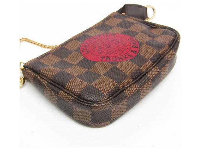 Mini Pochette Accessori Damier T&B di Louis Vuitton Damier ebene - vista 5