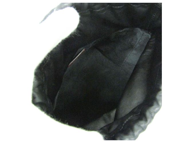 Borsa a spalla con cordino Lockstuds di Valentino Garavani Nero - vista 4