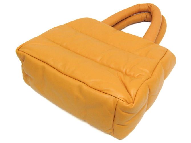 Borsa Tote in Pelle da Donna Coach Pillow Tote CE722 Giallo - vista 3