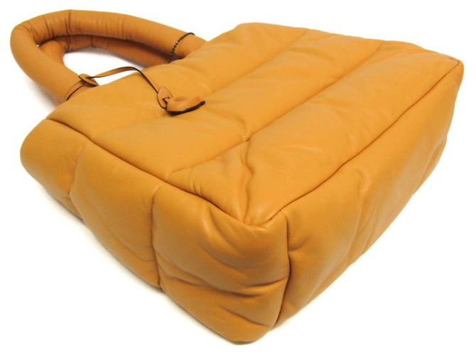 Borsa Tote in Pelle da Donna Coach Pillow Tote CE722 Giallo - vista 5