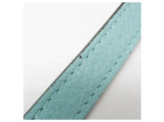 Gucci Bamboo Mini Shopper 368823 Blu chiaro - vista 13