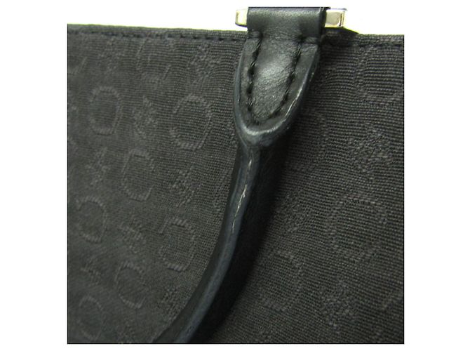 Céline Borsa a mano Celine C Macadam con motivo carrozza Nero Marrone scuro - vista 10
