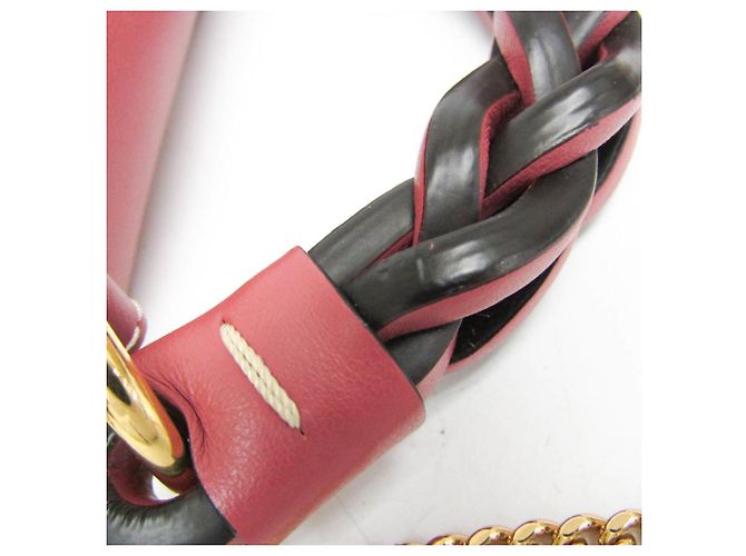 Chloé MINI DARIA Borsa in pelle rosa - vista 11
