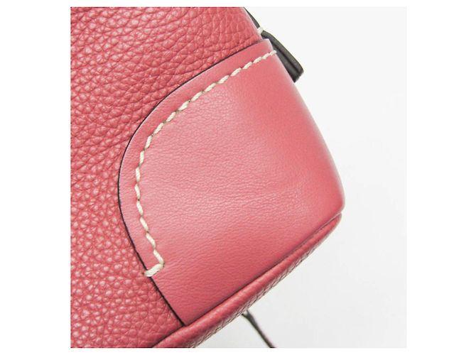 Chloé MINI DARIA Borsa in pelle rosa - vista 9