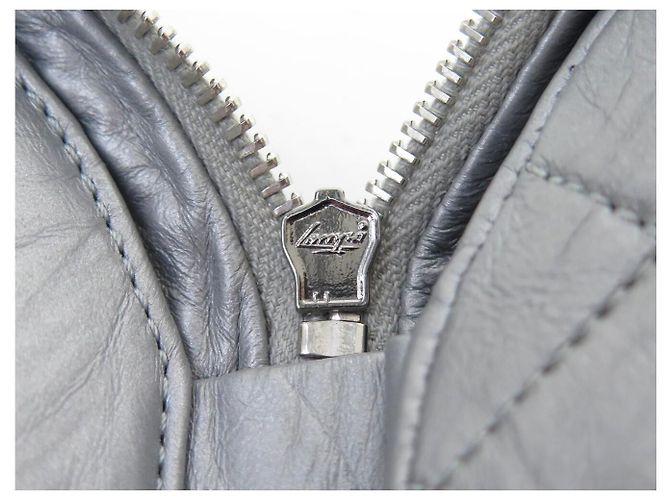 NEUE CHANEL RUNDE QUILTED LEDER GÜRTELTASCHE Silber - Ansicht 11