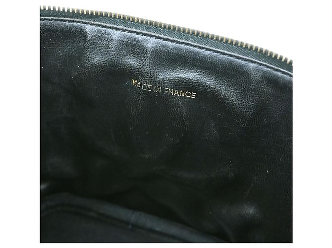 Timeless Beauty case vintage senza tempo Chanel Caviar Piccola Nero - vista 4