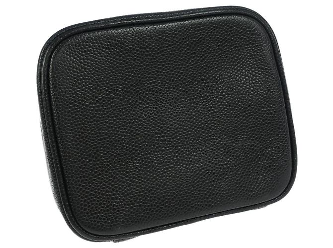 Timeless Beauty case vintage senza tempo Chanel Caviar Piccola Nero - vista 7
