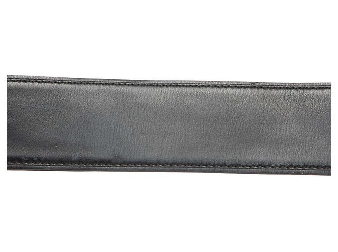 Hermès Hermes Constance H Reversible Belt Black Orange - view 4