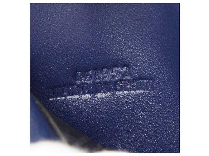 LOEWE Blauer Leder-Dreifach-Wallet - Ansicht 9