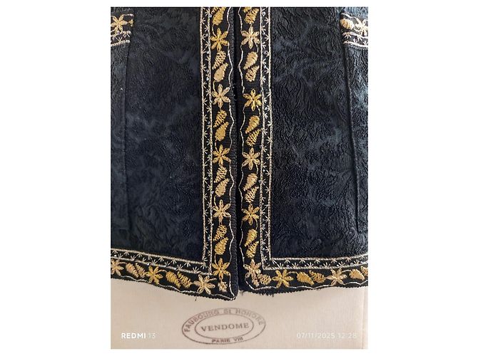 Giacca Etro Nera Ricamata Nero - vista 6