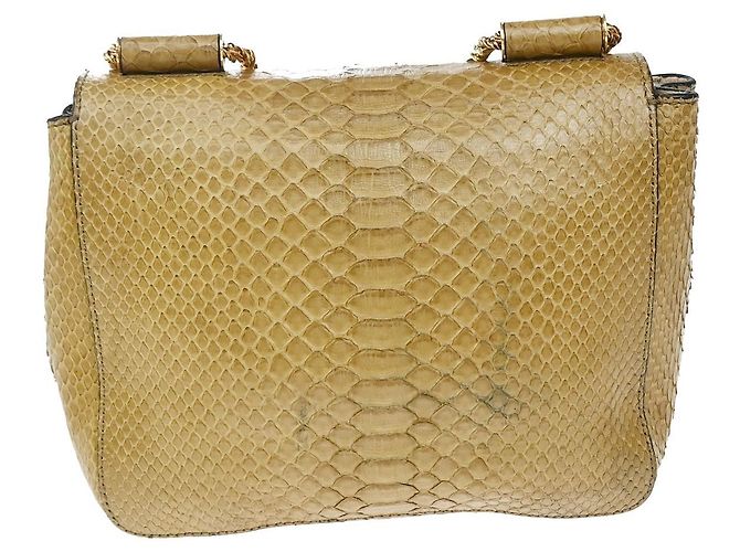 Chloé Chloe Elsie Chain Shoulder Bag Python Small - view 2