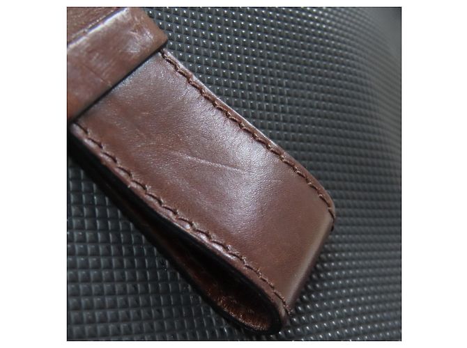 Bottega Veneta PVC Tragetasche Braun Schwarz - Ansicht 17