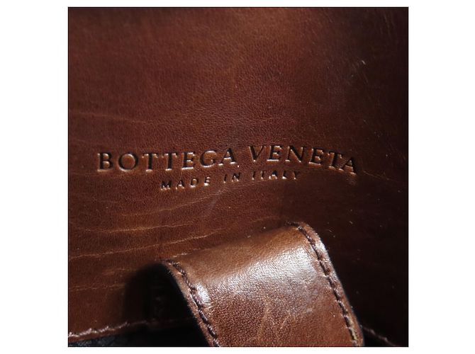 Bottega Veneta PVC Tragetasche Braun Schwarz - Ansicht 6