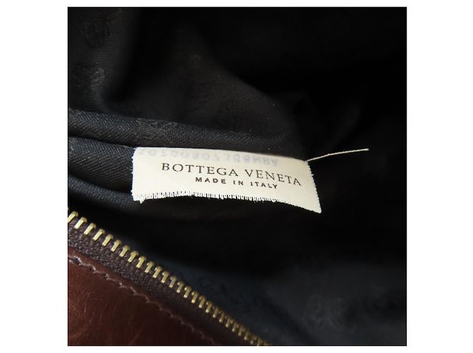 Bottega Veneta PVC Tragetasche Braun Schwarz - Ansicht 8