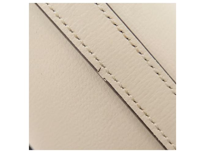 Borsa a secchiello Horsebit Gucci Marrone Bianco - vista 14