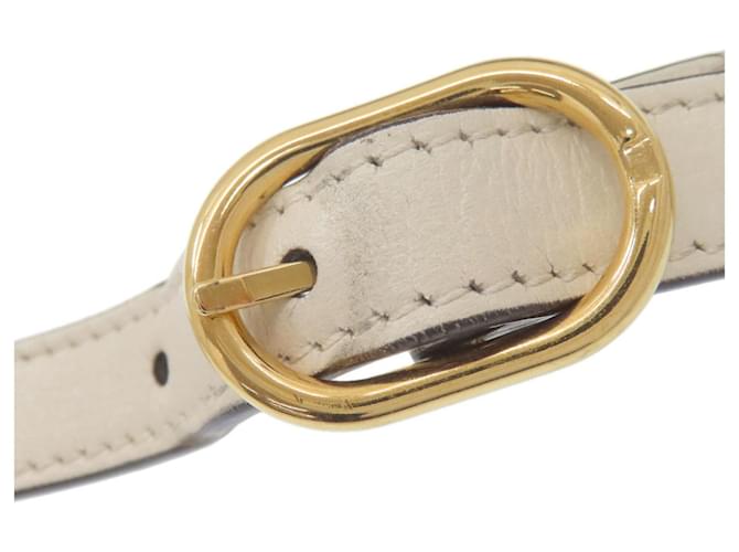 Borsa a secchiello Horsebit Gucci Marrone Bianco - vista 19