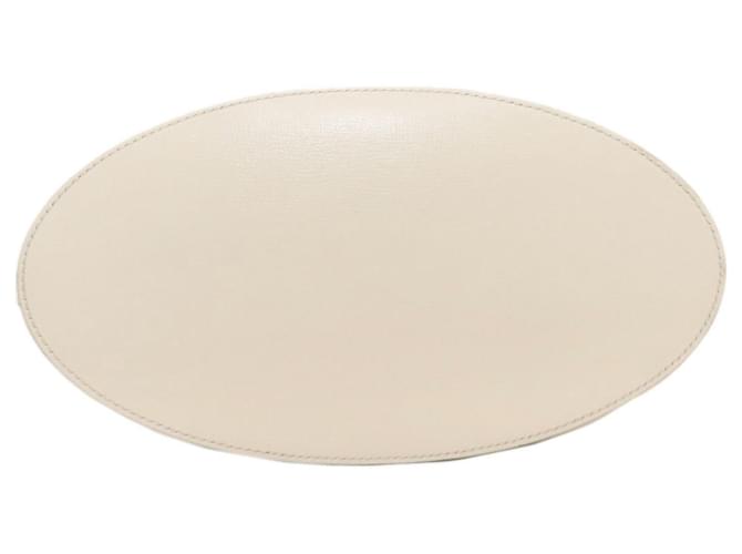 Borsa a secchiello Horsebit Gucci Marrone Bianco - vista 4