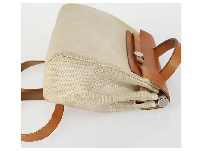 Herbag A Dos Rucksack große von Hermès Beige - Ansicht 3
