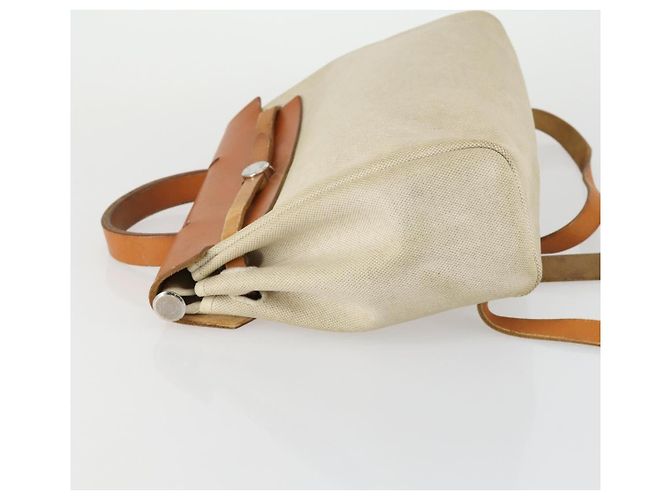 Herbag A Dos Rucksack große von Hermès Beige - Ansicht 4