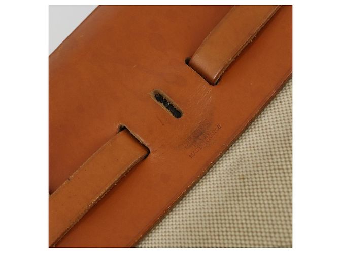 Herbag A Dos Rucksack große von Hermès Beige - Ansicht 6