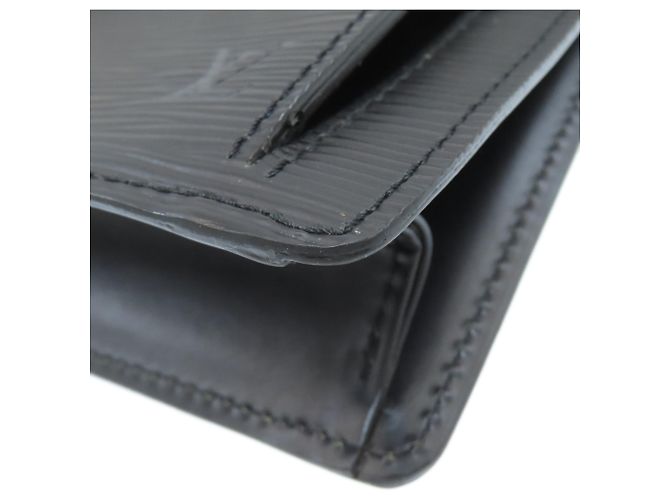 Louis Vuitton M52762 Pochette Serie Dragonne Nero - vista 19