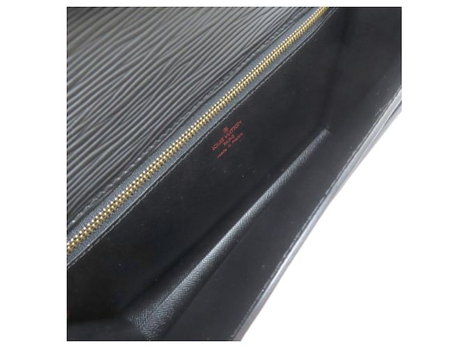 Louis Vuitton M52762 Pochette Serie Dragonne Nero - vista 5