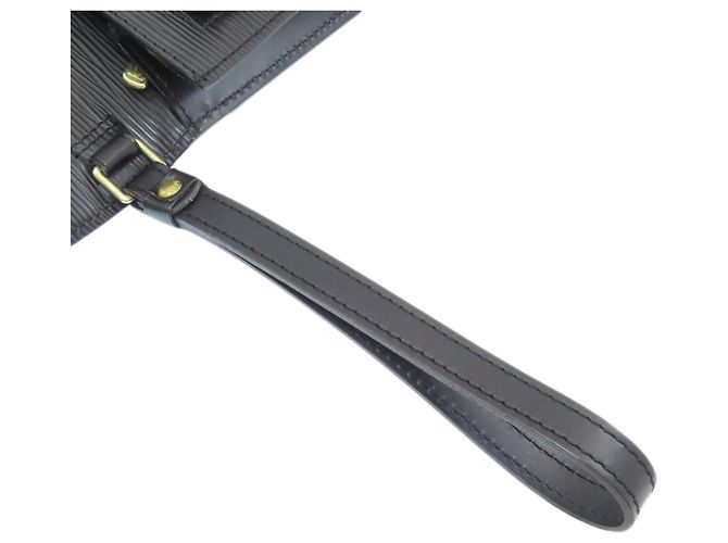 Louis Vuitton M52762 Pochette Serie Dragonne Nero - vista 9