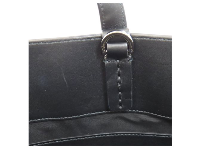 Bulgari Bvlgari 2-Wege Tote Bag aus Kalbsleder Schwarz - Ansicht 13