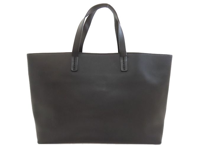 Bulgari Bvlgari 2-Wege Tote Bag aus Kalbsleder Schwarz - Ansicht 2