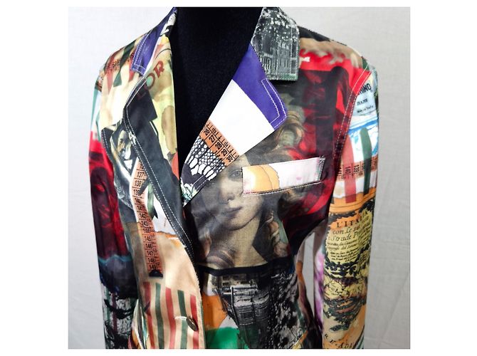 Moschino Geburt der Venus Jacke aus den 90ern Mehrfarben - Ansicht 10