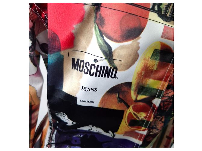 Moschino Geburt der Venus Jacke aus den 90ern Mehrfarben - Ansicht 14