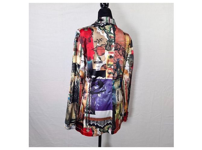 Moschino Geburt der Venus Jacke aus den 90ern Mehrfarben - Ansicht 2
