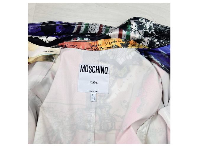 Moschino Geburt der Venus Jacke aus den 90ern Mehrfarben - Ansicht 9